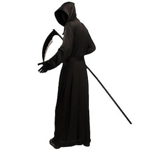 Halloween-pelottava Kuolemanpelon Cosplay-asu Aikuisille naamiaisiin ja karnevaaliin - Kuolemanviitta-asu ( )