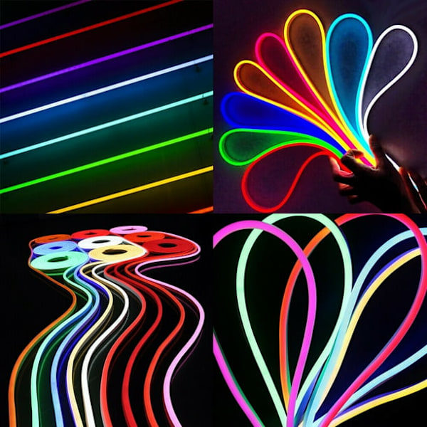 LED Neon Repband 12V LED-remsa Vattentät Silikon