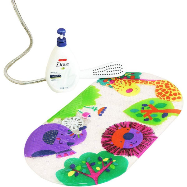 Non-Slip Bath and Shower Mat for Kids and Babies, Phthalates and