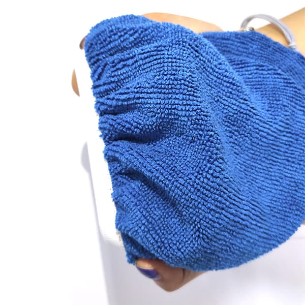 9 stk. 9 til 10 tommer bufferhætter voksere bufferpuder sæt mikrofiber C