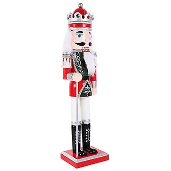 Julepynt Tradisjonell Nøtteknekkerfigur Nøtteknekkerstatue til skrivebord Julefest Nøtteknekker