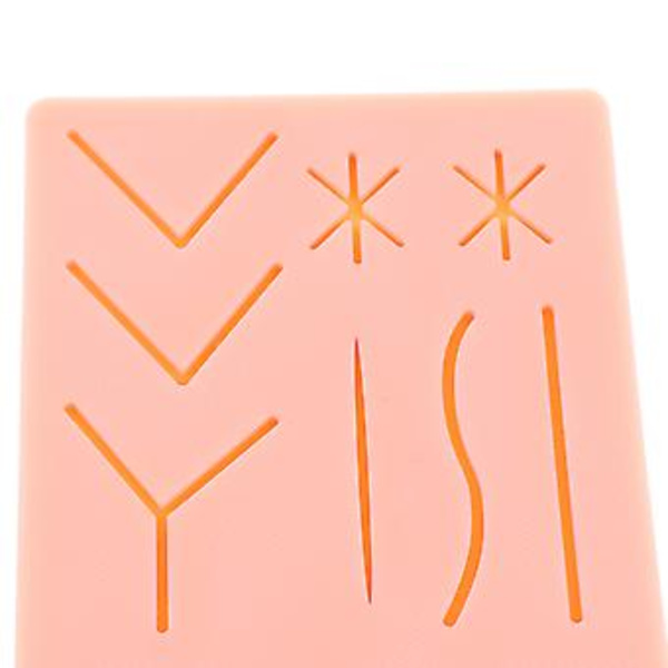 Mini Silikoninahan Pad Suture Incisio Kirurginen Trauma Simulaatiokoulutus