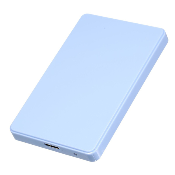 2,5 tommers harddiskveske Usb3.0 ekstern Hdd/ssd-kabinett Sata harddiskveske（blå）