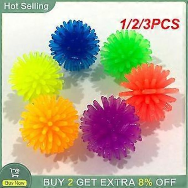 1/2/3 st Igelbollar Plantar Fasciit Relief Mini Fotmassager Kroppsvård Massageboll Muskelterapi 2,5 cm (Stil D 1 st)