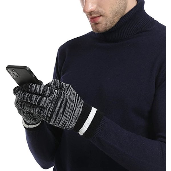 Vinter Varma Handskar för Män Kvinnor, Unisex Tjockning Mjuk Handske Wa