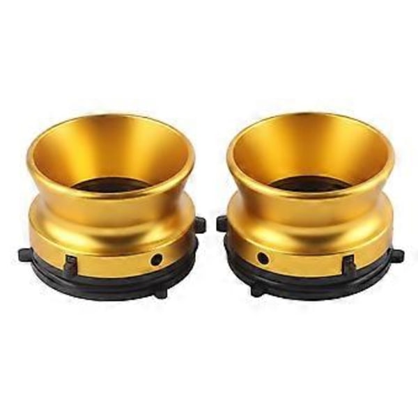 1 Par NAB Hub Adaptere Profesjonell Polert Aluminiumlegering 10 Tommers Åpner for Studer ReVox for Akai for Teac Gull