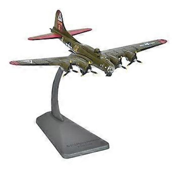 Simulering 1:200 B 17 Flygplansmodell med Displaybas för Sovrumshylla Bar