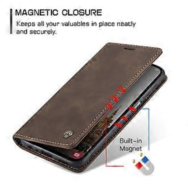 CASEME 013 Serie For Samsung Galaxy A15 5G/A15 4G Deksel Business Stil Flip Stativ Telefondeksel()