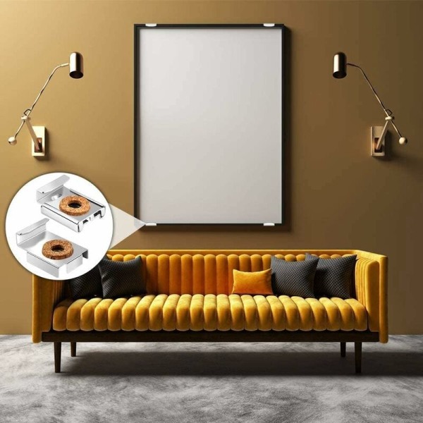 8 stk veggspiegelfeste Heavy Mirror Bracket Wall Mirror Bracke