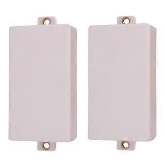 2 par utan hål, slutna elgitarr pickup humbucker-skydd, dubbel spole