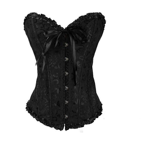 Kvinde Sexet Snørebånds Korset Shapewear Underkjole Shaper（L）