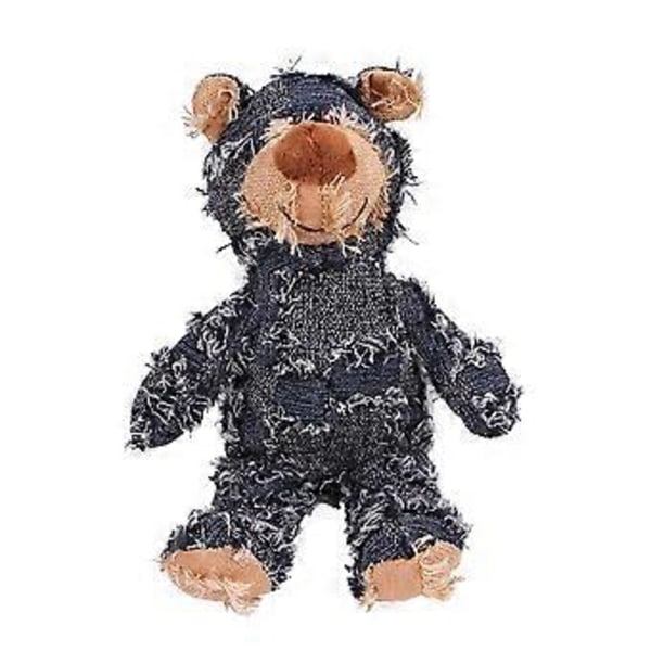 Interaktiv Plyschleksak för Hund, Tiggande Björn, Sällskapsleksak (L Denimblå)
