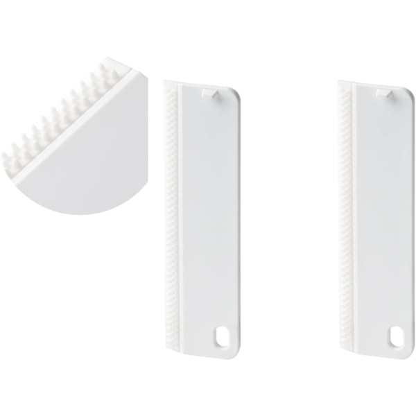 2 Pack Small White Squeegees, Mini Water Scraper, Water Wiper Scraper