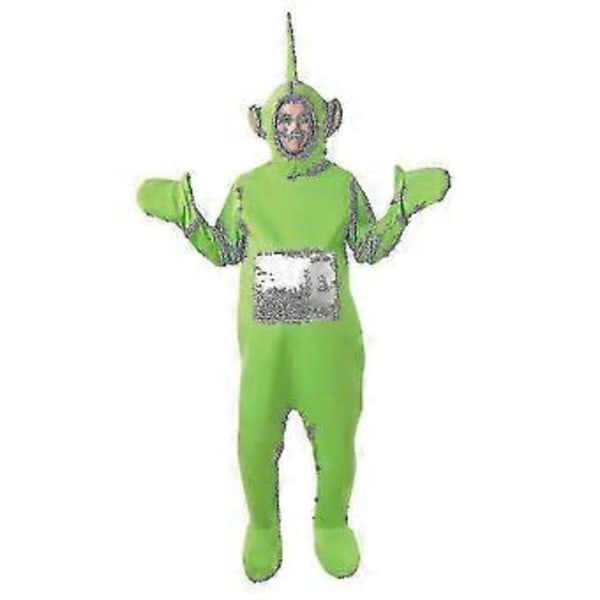 4 Farvede Teletubbies Rolle Voksen Sjov Kostume W-yzy[hs] Z (grøn)