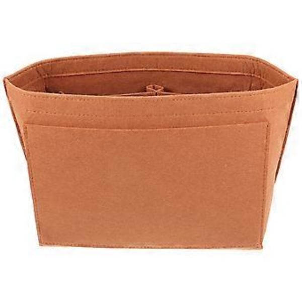 Handväska Organizer Insats Handväska Insats Organizer Liten Handväska Insats Filt Insats (Khaki)