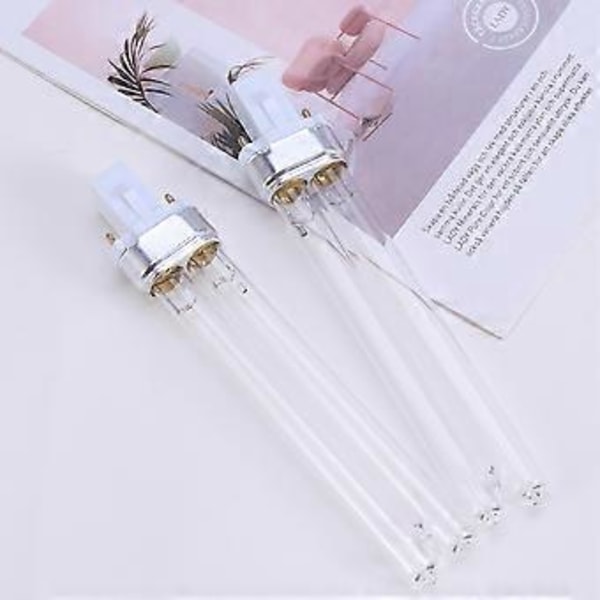 2 stk. 11W Ultraviolet UV Desinfektionslys Lamper UV Steriliseringspærer til Sterilisator Akvarium (G23 Lampefod)