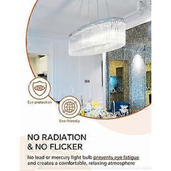 10-pak LED G9 Pærer, 3W, Svarer til 33W Halogen, Dagslys Hvid