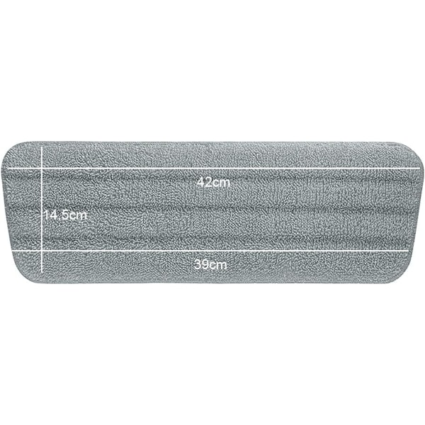6 stk Mopputskiftputer, Mikrofiber Spraymopp for Spraymopper, 16\"