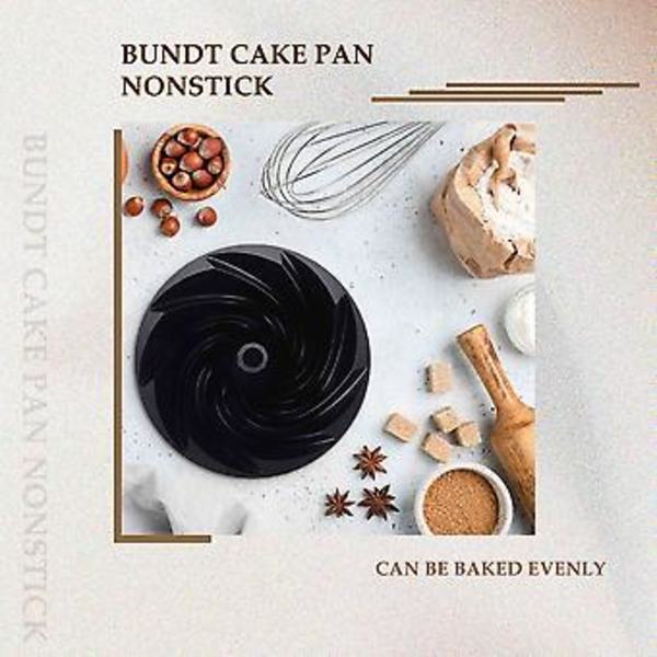 9-Tommer Non-Stick Riflet Kageform Rund Kageform Specialitet og Nyhedskageform