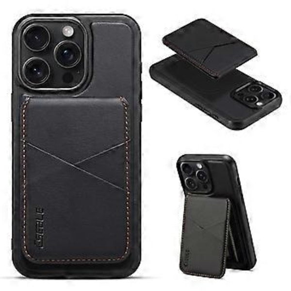 Til iPhone 15 Pro Telefon Cover (Sort)