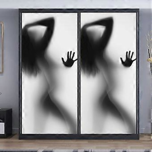 (38.5*200cm*2st) 3D-effekt poster dörrdekal 7