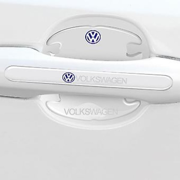 Auton ovenkahvan kupin tarra ja tarra, naarmuuntumisenesto, universaali tarra ulkoisiin auton tarvikkeisiin (24 3)