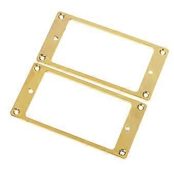 2X Humbucker-ramar med platt botten för elgitarrtillbehör