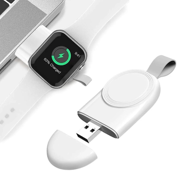 3 In 1 Usb For Apple Watch Charger Qi Wireless Charging Station For Iphone 11 Pro Max Plus 10 9 8 7 6/iwatch 6 5 4 3 Se Cable white