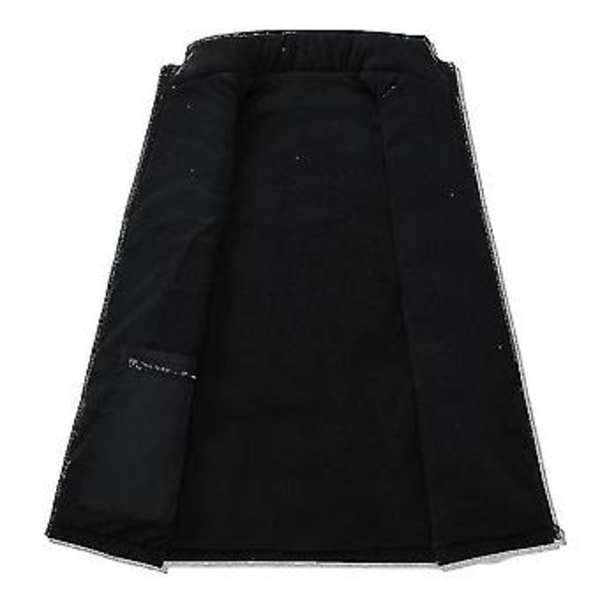 Termisk Gilet Varm Polstret Vest Jakke Elektrisk Opvarmet Vest Fiis( L)