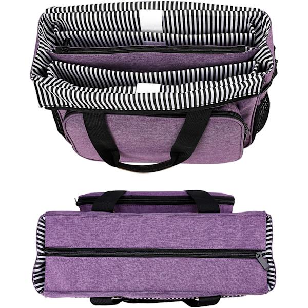 DIY virka korsstygnsväska broderi tote väska för handarbete P