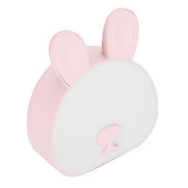 Sød Kanin LED Natlampe Ornament USB Genopladelig Trinløs Dæmpbar Sengelampe Dekoration