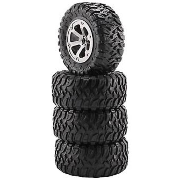4 st 73mm Däck Hjul för C14 C24 B24 B36 MN D90 MN-90 MN99S FY003 FY004 RC Bil Uppgraderingsdelar A
