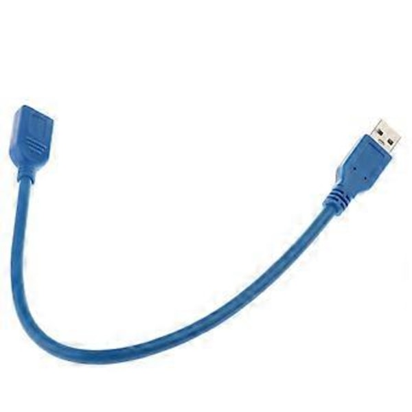USB 3.0 A Hanstik til Hun Super Speed Forlængerkabel til Scanner 30cm