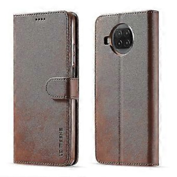 Läderfodral (Brun) för Xiaomi Mi 10t Lite 5g