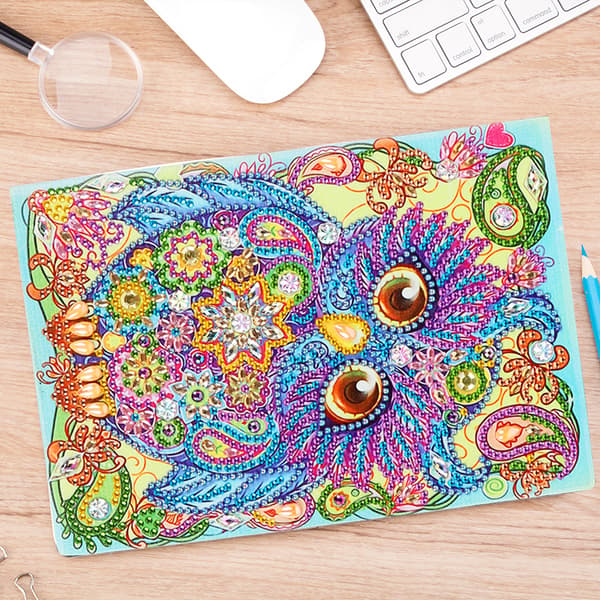 Diamond Maleri Cover Notebook Diamond Maleri Notebook Kit DIY Diam