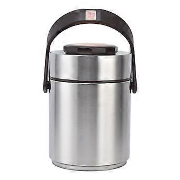 1500ml Suurikokoinen 304 Ruostumattomasta Teräksestä Valmistettu Tyhjiöeristetty Bento Lounasrasia Tiivis Ruoka-astia