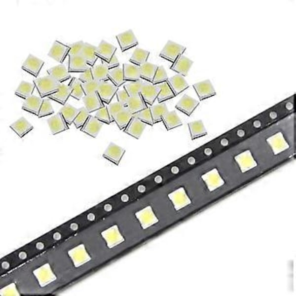 50 st 2W Högeffekts SMD LED COB Chip Lampor Pärlor Vit LED Diod 3535