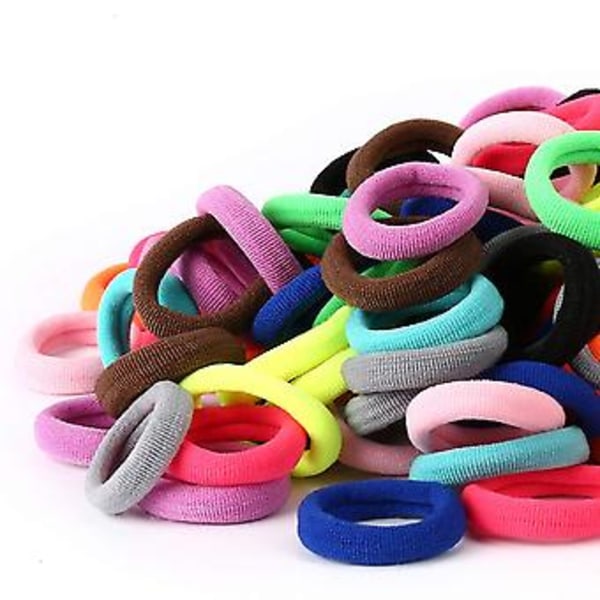 Bebis Hårband, Bomulls Hårband För Småflickor Och Barn, Sömlösa Hårband, Elastiska Hårsnoddar