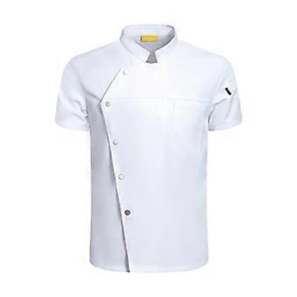 Madservice Beklædning Uniform Arbejde Plus Størrelse M Størrelse Hvid (4XL Størrelse Hvid)