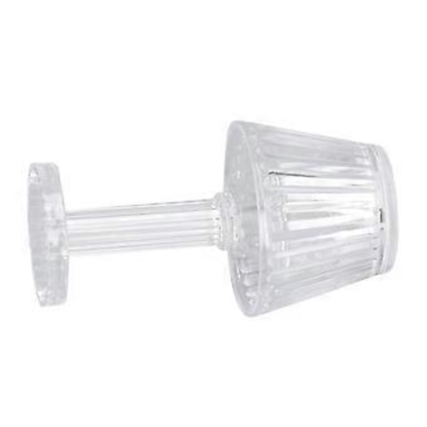 Krystal Diamant Bordlampe Stærk Lystransmission Gennemsigtighed Mini Krystal Bordlampe Vandtæt Soveværelse Sengelampe
