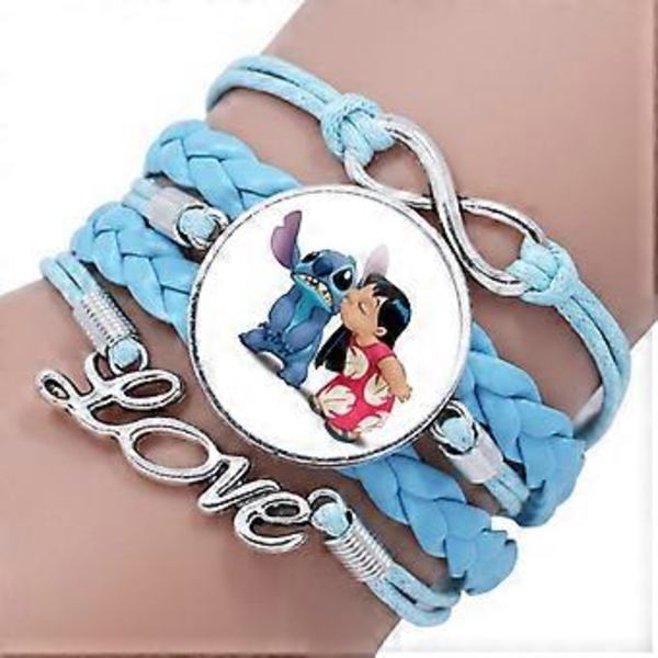 Stitch Armband för Fest, Lilo och Stitch Present Stitch Saker Kvinnor Flickor Smycken Armband Födelsedagspresenter
