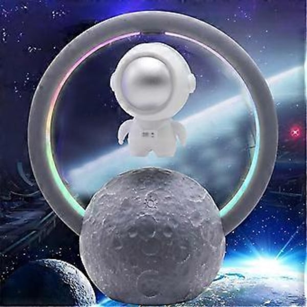 Magnetisk Levitations Bluetooth-högtalare Astronaut Hem Kreativ Mini Radio Utomhus Trådlös Subwoofer