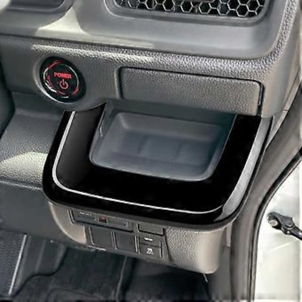 Bil Hoved Førerside Vandkopholder Dekorativ Ramme Kopholder Trim Sticker til STEPWGN RP8 RHD (Sort)