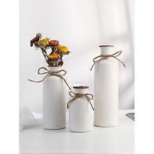 3-pack Modern Keramiska Vas Heminredning Babyflaska Ornament ( )