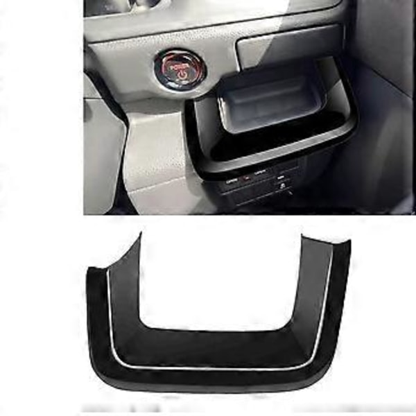 Bil Hoved Førerside Vandkopholder Dekorativ Ramme Kopholder Trim Sticker til STEPWGN RP8 RHD (Sort)