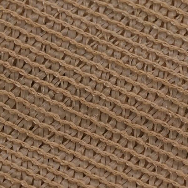 2x3m Beige Solsejl Stof Rektangulær Solsejl Net Balkon Priv