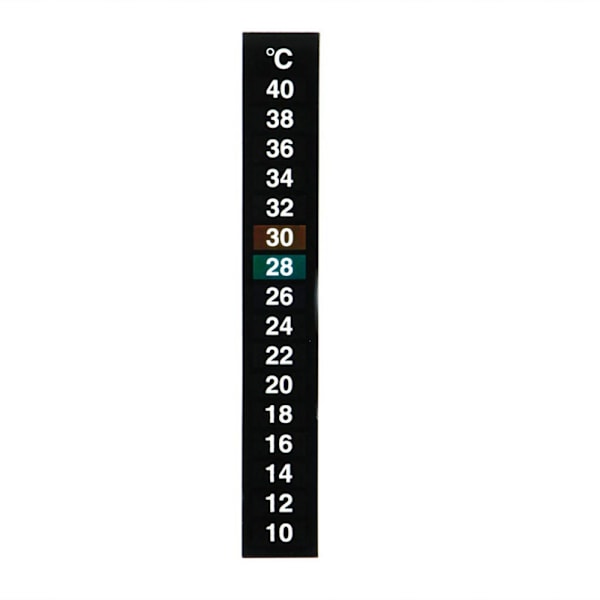 1 x Akvarie Termometer Klistermärke Digital Stick On