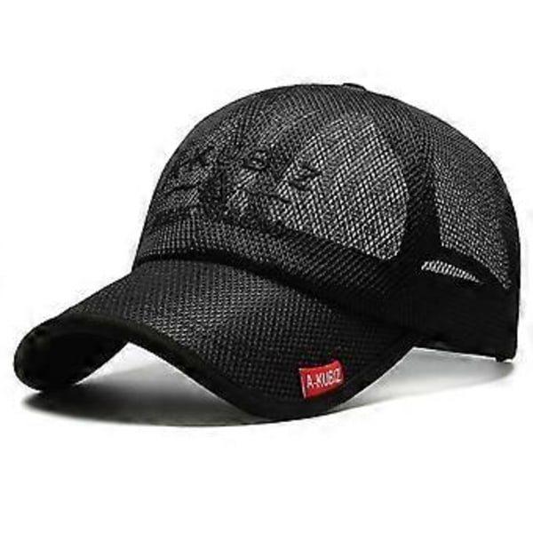 Basebollkeps Herr Sommar Sport Mesh Basebollkeps Dam Basebollkeps Sommar Solhatt Sommarhatt Sommarkeps Justerbar Andningsbar Snabbtorkande