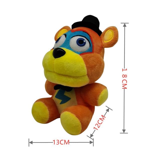 Pehmolelu Sundrop Fnaf Security Breach Loppupomo Moon Sun -nukke