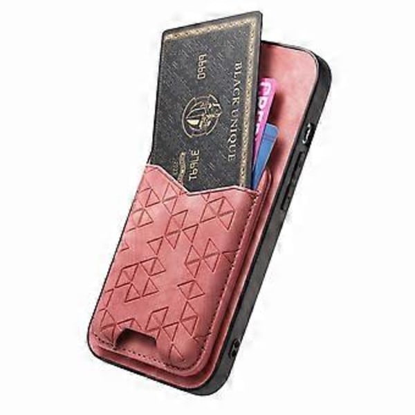 Til Nothing Phone (2a) Etui med Præget Mønster, Kortholder, Støttefod, Læder Bagside (Stil A)